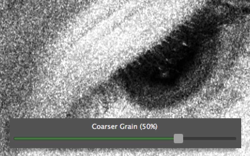 example of grain intensity at 150%