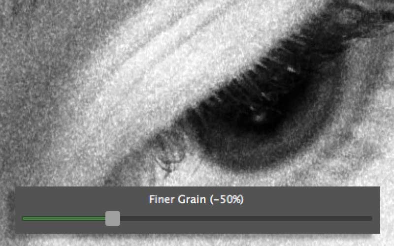 example of grain intensity at 50%